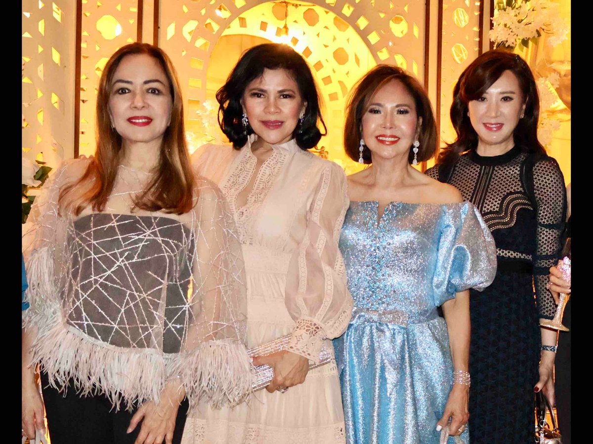 Mayenne Carmona, Hera Geriene, Consul General of Monaco Fortune Ledesma and Carolyn Tan.